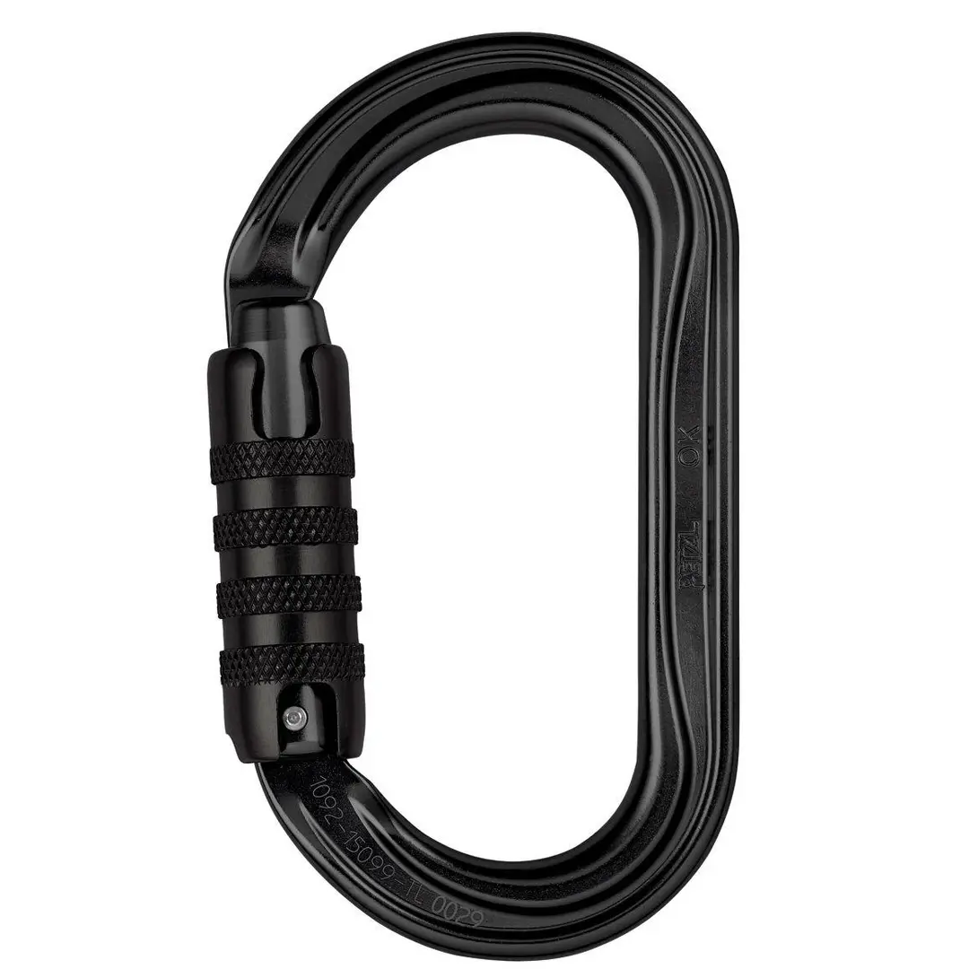 PETZL Карабин Ok Triact-Lock черный