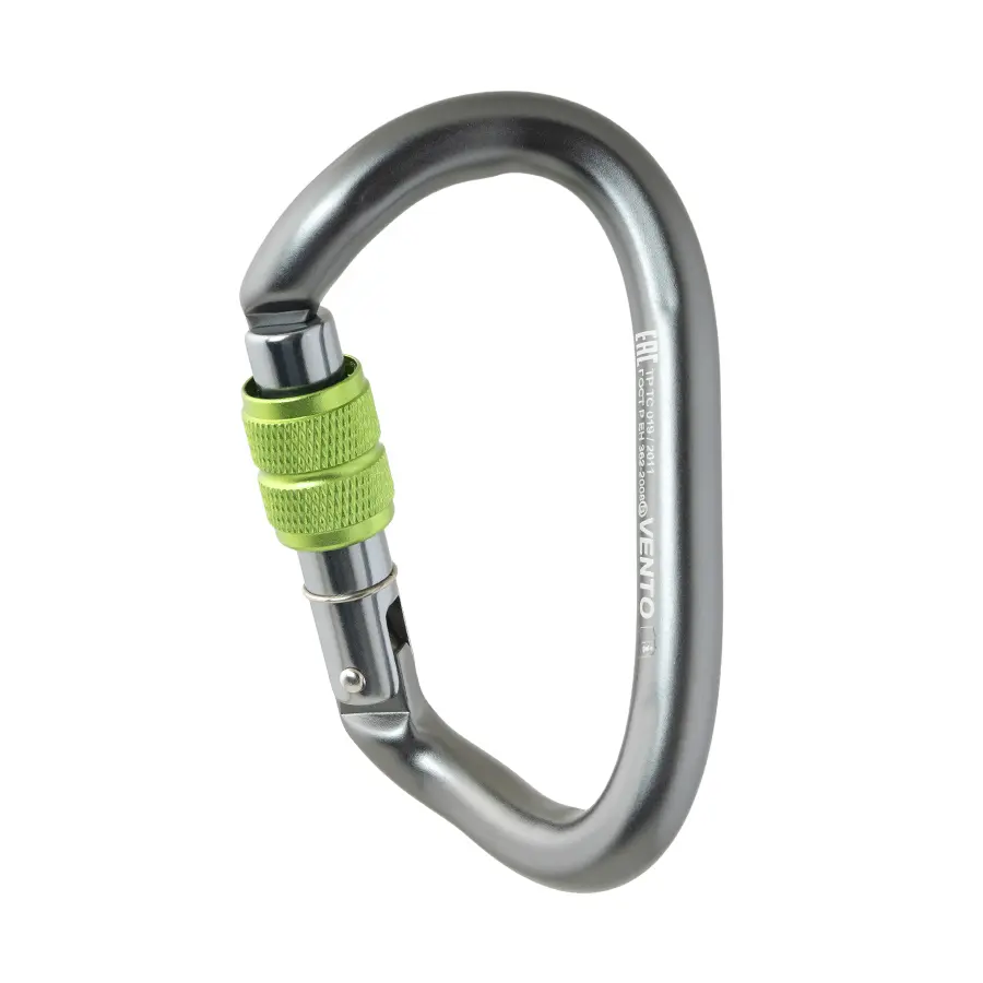 Карабин Овал твист с резьбовой муфтой