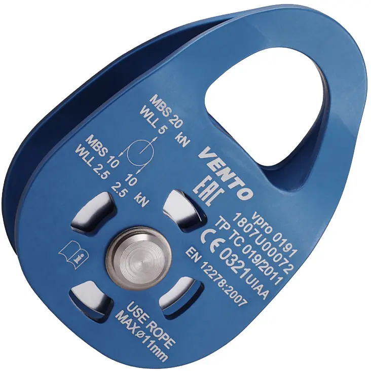 Блок одинарный Single | Дюраль | Vento